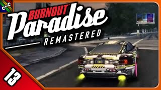 SWITCHABLE BOOST AND ROAD RULES  Burnout Paradise Remastered LETS PLAY Episode 13  Couch Plays [upl. by Eillim]