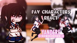 ♡︎My Favorite Characters React to Each Other♡︎ pt2 ❣︎Ayano Aishi❣︎ [upl. by Yeung]