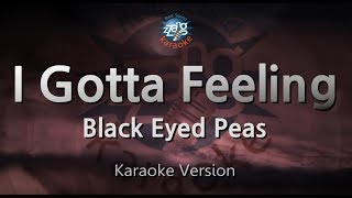 Black Eyed PeasI Gotta Feeling Karaoke Version [upl. by Osbourne713]