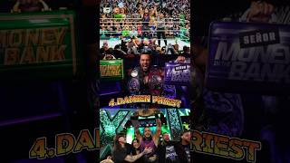 Top 10 Best Money In The Bank Cash Ins 🤑💸 wwe shorts mitb wwemitb moneyinthebank best [upl. by Dympha]