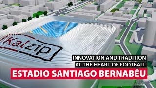 Nuevo Estadio Santiago Bernabéu  Spektakuläres Dach von Kalzip [upl. by Aramoj]