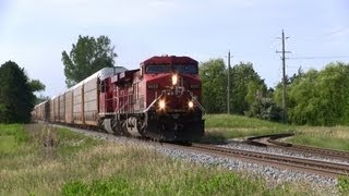 CP 9652 at Alliston 15JUN2012 [upl. by Wakerly]