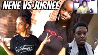 Nene Brooks vs Jurnee ☹️ Breathing Hard [upl. by Chiou]