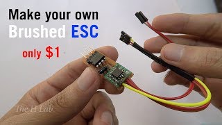 How to make a Brushed ESC  Bidirectional ESC [upl. by Stefano]