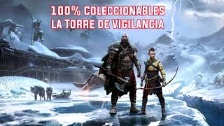 Guía Coleccionables La Torre de Vigilancia Svartalfheim 100  God of War Ragnarok [upl. by Codie379]