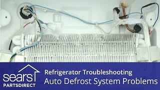 How to Troubleshoot Defrost System Problems in Refrigerators [upl. by Eesac]