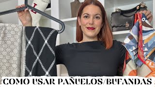 10 FORMAS DE USAR UN PAÑUELOBUFANDA DE MANERA ELEGANTE 🧣 [upl. by Kirstyn]