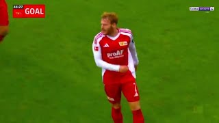 Yorbe Vertessen Goal Union Berlin Vs Borussia Dortmund 20 All Goals Analysis Highlights [upl. by Doelling662]