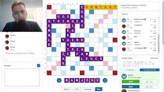 Scrabble game with commentary no264 [upl. by Khosrow]