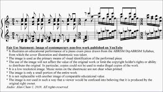 ABRSM DipABRSM Piano Repertoire No77 Roxburgh Moonscape [upl. by Sairu]