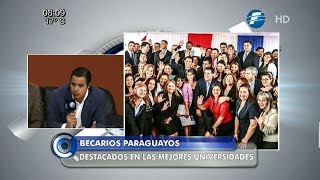 Becarios paraguayos se destacan en las mejores universidades [upl. by Akcinehs]