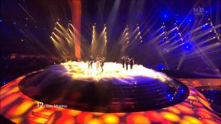 Eurovision 2011 San Marino HD Senit  Stand by [upl. by Aneen]