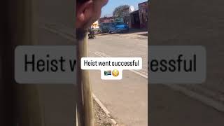 Heist in Action 🤣 South African Man’s Bold Move Caught on Camera  SouthAfriWorld Shorts [upl. by Tallula921]