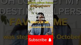 SEPTEMBER MONTH FAVOUR PROVOKING PRAYER  APOSTLE JOSHUA SELMAN apostlejoshuaselman koinoniaglobal [upl. by Aizat922]