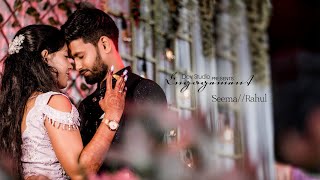 SEEMA amp RAHUL BEST ENGAGEMENT HIGHLIGHT VIDEO 2024 [upl. by Anelem]