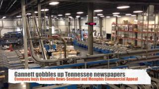 Gannett buys all but 1 of Tennessees major newspapers [upl. by Teece534]