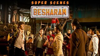 Besharam Super Scenes  Watch what a disaster Javed does to the cops  Ranbir Kapoor  Javed [upl. by Nyrem]