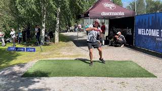 Matthew Orum Backhand Slowmotion European Open 2024 [upl. by Mcwherter69]