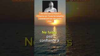 Ne faite pas confiance à nimporte qui proverve citation motivation france sagesse shorts vie [upl. by Norita986]