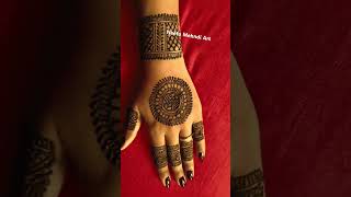 New mehndi design 2024 simple  Mehndi design  Mahandi ki designs  Simple mehndi design  Mehandi [upl. by Alehcim]