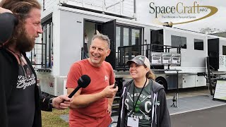 2024 SPACECRAFT 54 RV amp BLACK MAC SEMI AT FLORIDA RV SHOW [upl. by Eceirahs648]