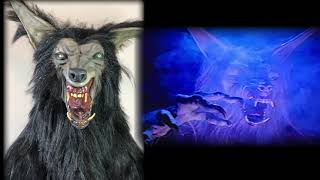 Distortions Unlimited Henry Alverez Werewolf Halloween Mask [upl. by Nairb]