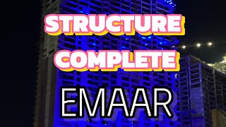 Emaar Panorama Towers Karachi ka structure hogaya hai complete [upl. by Calen]