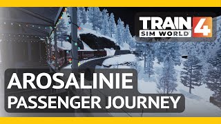 Full Passenger Journey on the Arosa Line  TSW4 [upl. by Arrimat125]