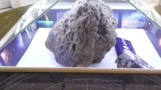 Meteorite Chelyabinsk Russia Museum [upl. by Cuttler]