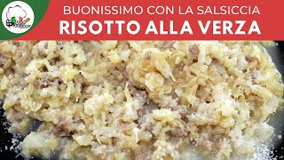 Risotto verza e salsiccia  FoodVlogger [upl. by Crissy]