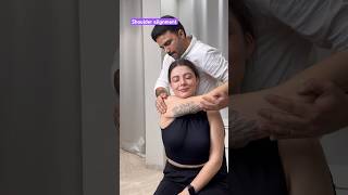 Shoulder pain treatment ytviral ytshortsindia feedshorts [upl. by Eiahpets]