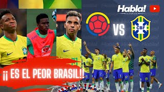 ¿Colombia enfrentó al peor Brasil [upl. by Ennayllek]