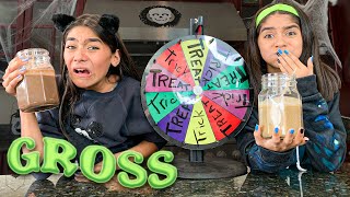 EXTREME Gross Smoothie Challenge  Halloween Edition [upl. by Matheson]