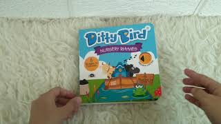 Ditty Bird Nursery Rhymes Board Book [upl. by Arabele]