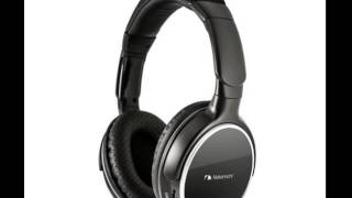 Nakamichi Over the Head Bluetooth Headphones Retail Packaging Black [upl. by Eppes]