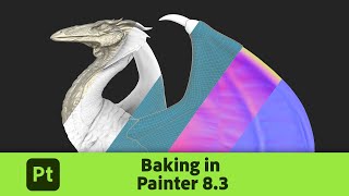 Baking in Substance 3D painter 83  Adobe Substance 3D [upl. by Enner888]