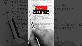 neet biology 🔥 AB blood group and codominance youtubeshort neetbiolgy neet [upl. by Loralee]