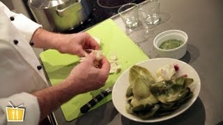 Artischocke zubereiten nach Originalrezept  Französisch Kochen mit Pierre [upl. by Asilehs]