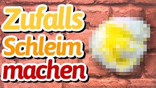 Zufalls Schleim  Slime selber machen quotSpiegel Ei Editionquot 🍳 [upl. by Minica]