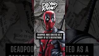 Did You Know Deadpool Was Created as a Parody of DC’s Deathstroke deadpool marvel dccomics [upl. by Ydaj275]