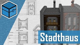 Minecraft kleines Stadthaus bauen  Minecraft Stadthaus bauen deutsch 01 [upl. by Vanessa]