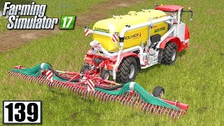 Gnojowica na łąkę  Farming Simulator 17 139 [upl. by Liddle]