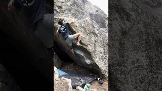 The Lions Den v8 May 5 2023 Leavenworth WA climbing rockclimbing bouldering [upl. by Stambaugh]