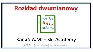 Rozkład dwumianowy  program Statistica [upl. by Phyllida]