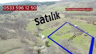 Kırklareli Merkez Koruköyde 4800 m2 tarlasatılık [upl. by Iago]