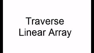 Traverse Array  C  Data Structure  Programming [upl. by Ihteerp]