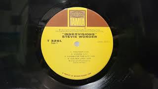 Stevie Wonder Innervisions Vinyl Record Album 1973 side 1 [upl. by Rawden]