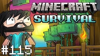 Minecraft  Survival  Part 115  ♫ In An Octopuss Garden In The Shade ♫ [upl. by Ysac]