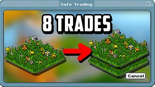 Trading For A Petal Patch PROFIT In Habbo Origins [upl. by Adikram]