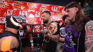 LWO AND JUDGMENT DAY BACKSTAGE SEGMENT  WWE RAW [upl. by Jeroma519]